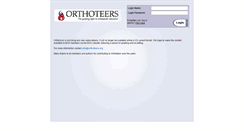 Desktop Screenshot of orthoteers.org