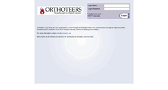 Desktop Screenshot of orthoteers.com